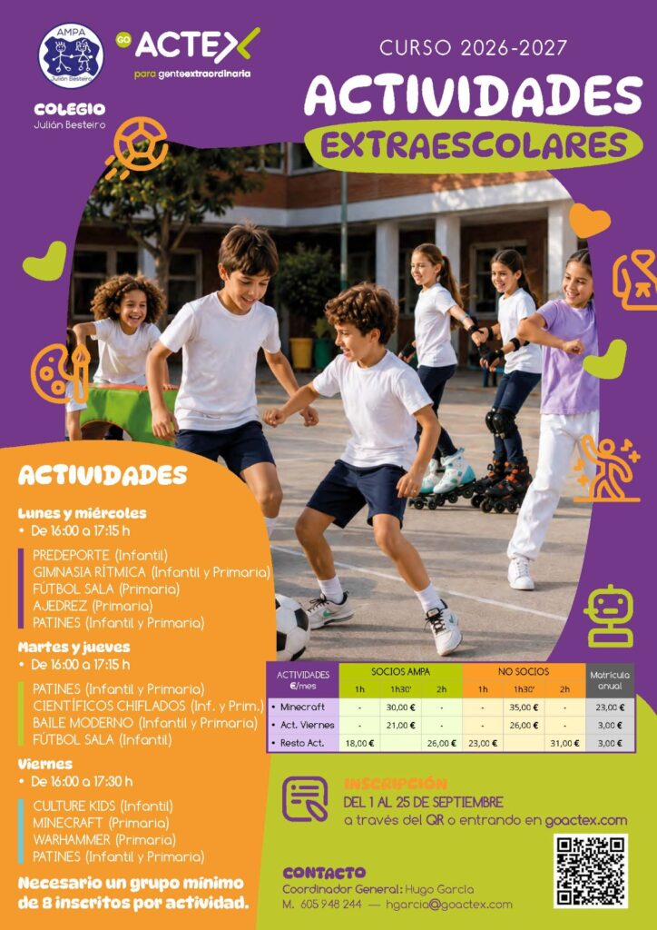 Extraescolares 26 27 1