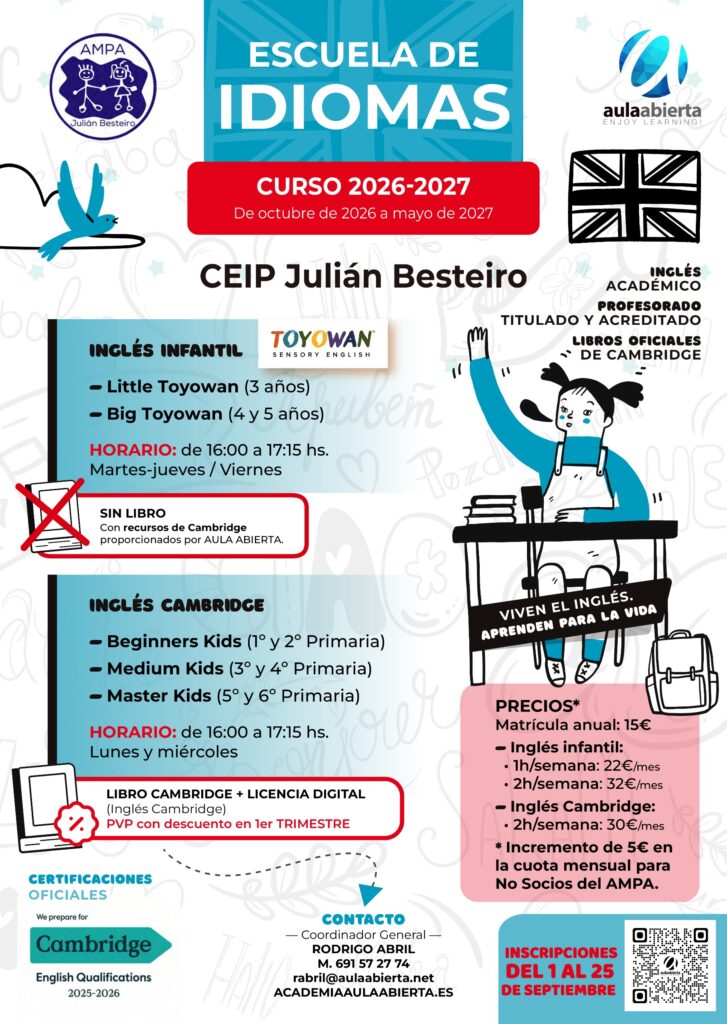 aula abierta 26 27